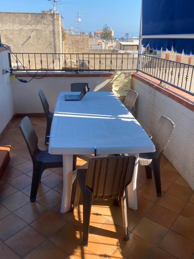 Apartment With Terraces And Private Jacuzzi - San Vito 400M From Beach San Vito Lo Capo Ngoại thất bức ảnh